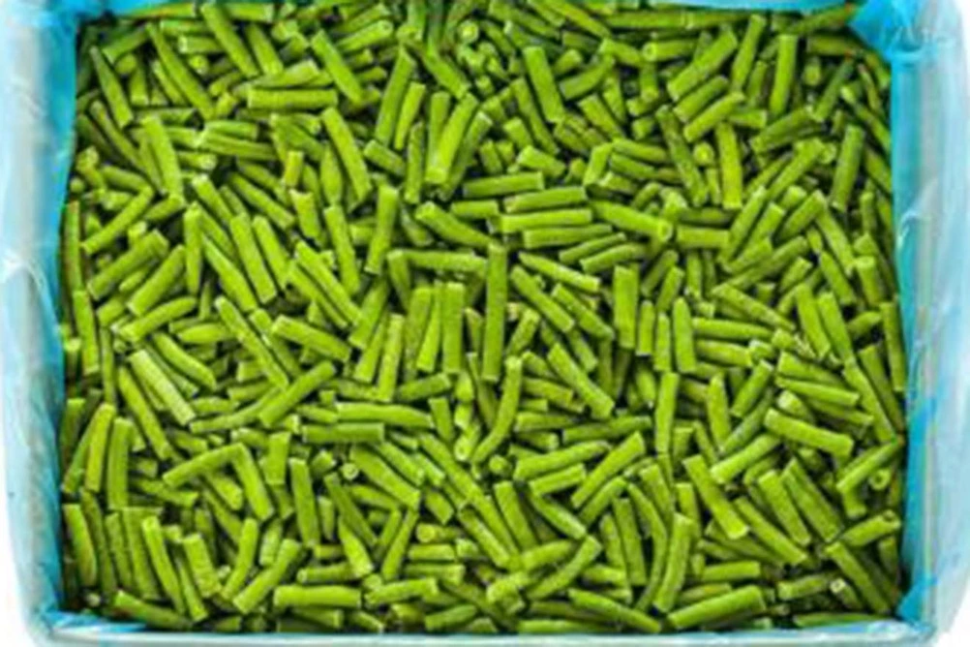 Фасоль зеленая резаная с/м упаковка 1 кг (Египет)