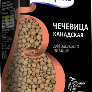 Чечевица Мистраль зеленая крупная Канадская, 450 г