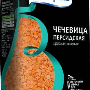 Чечевица Мистраль красная колотая Персидская, 450 г