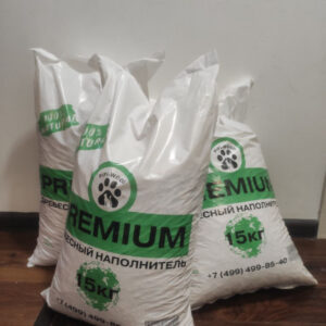 Наполнитель для лотка Древесный 15 кг