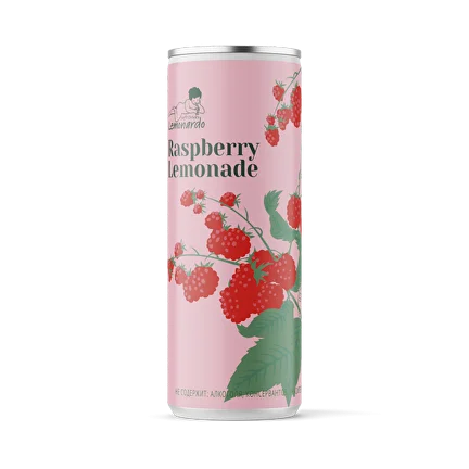 Raspberry Lemonade / Малиновый Лимонад, 330мл